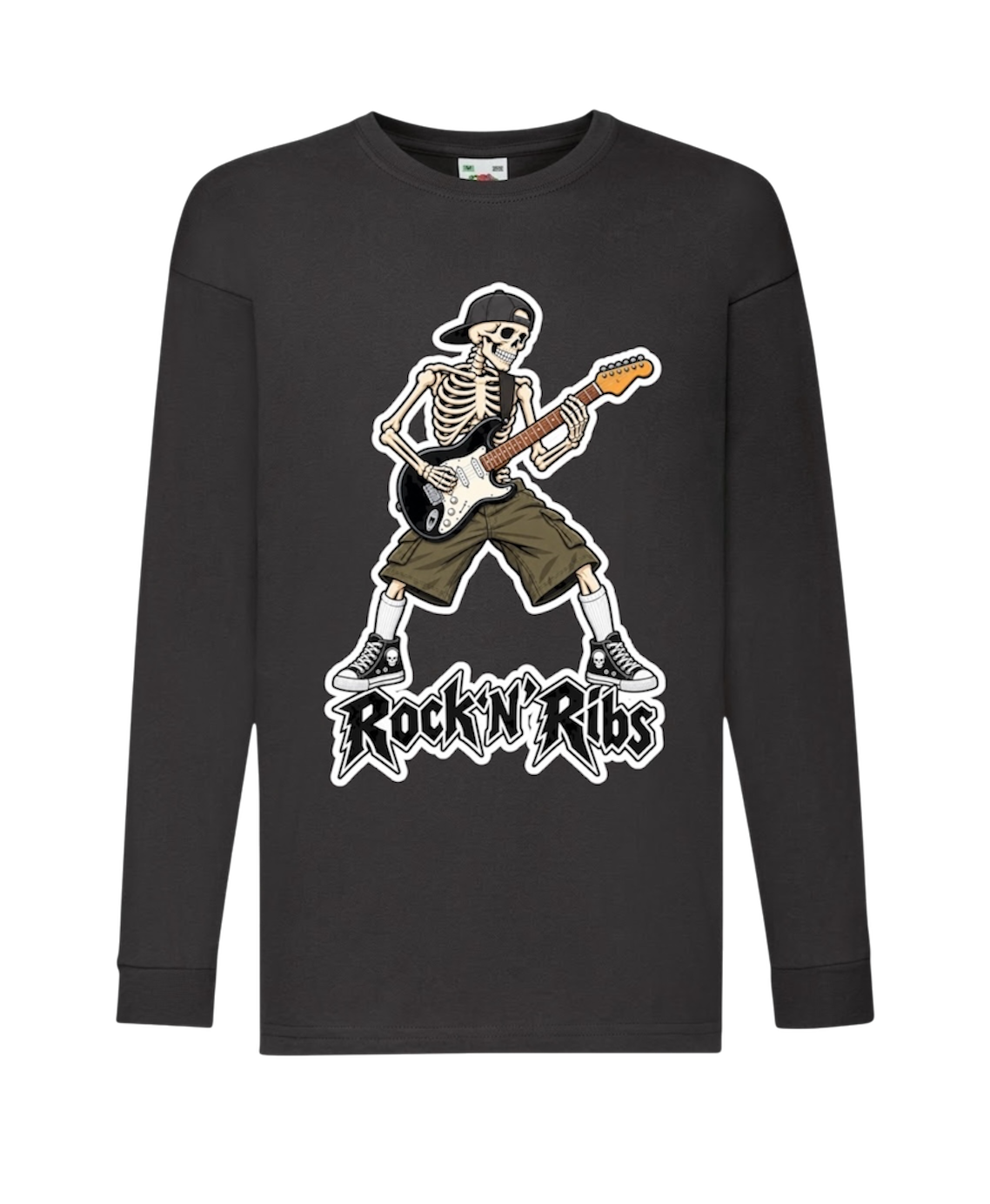 Rock ‘N’ Ribs Black T-Shirt