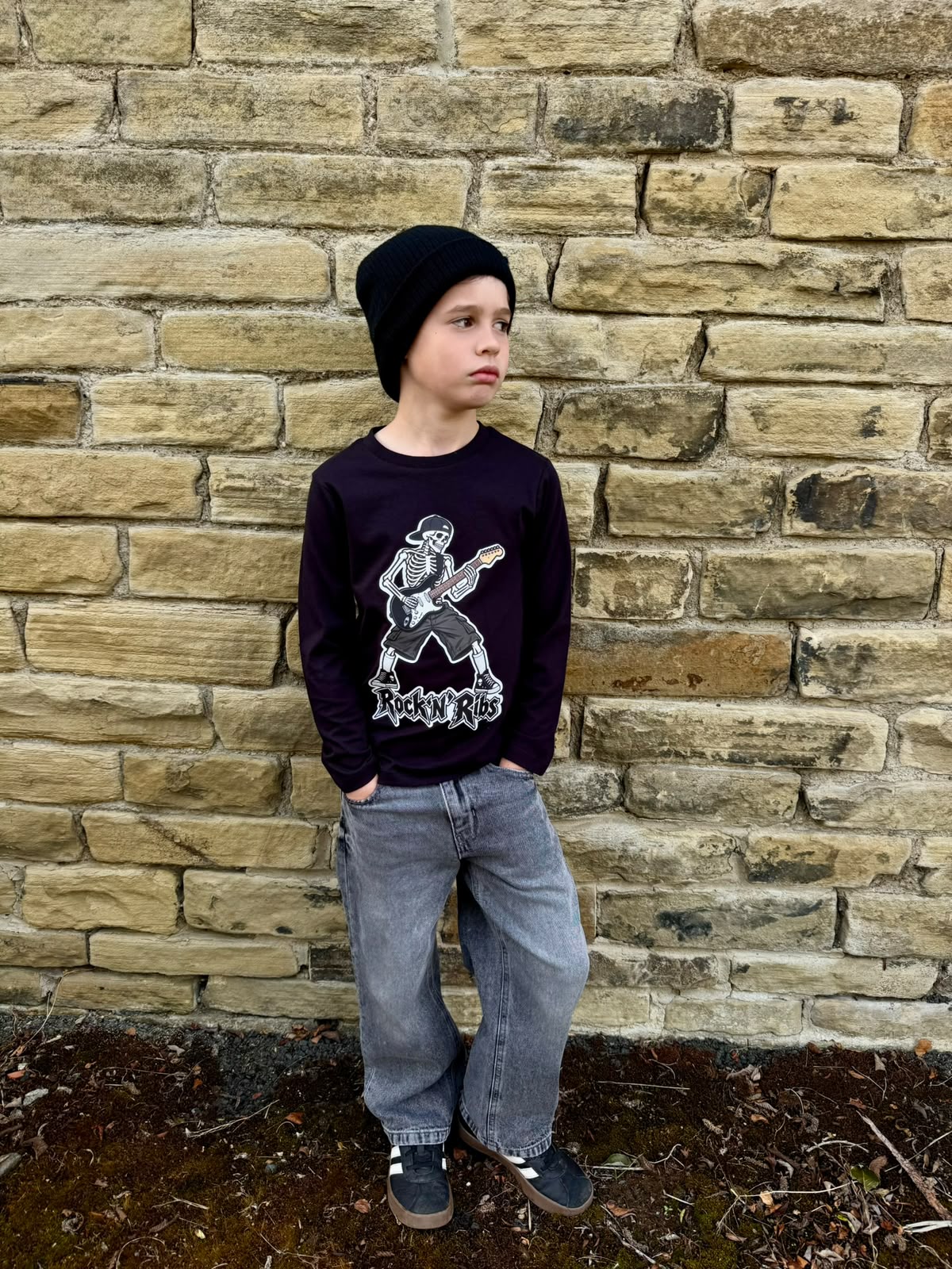 Rock ‘N’ Ribs Black T-Shirt